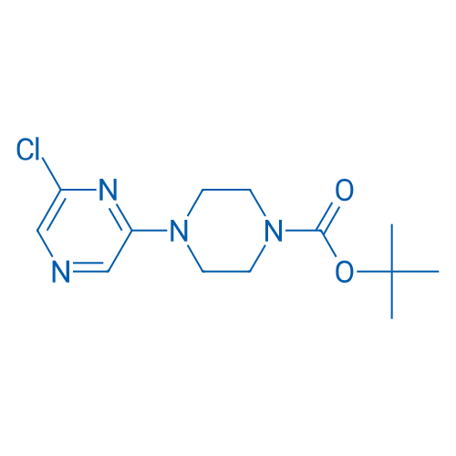 tert-Butyl 4-(6-chloropyrazin-2-yl)piperazine-1-carboxylate 250mg