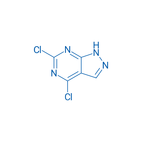 4,6-Dichloro-1H-pyrazolo[3,4-d]pyrimidine 1g