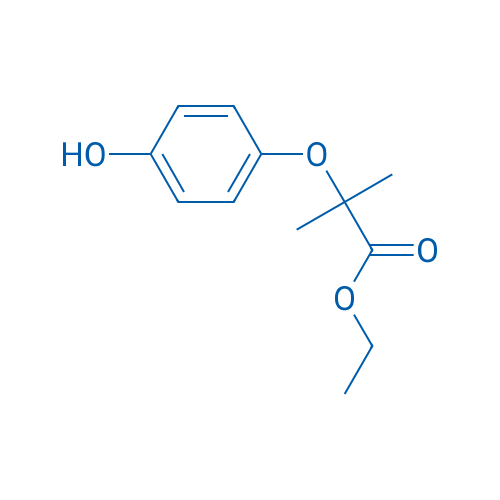 Ethyl 2-(4-hydroxyphenoxy)-2-methylpropanoate 1g