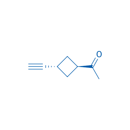 Rel-1-((1r,3r)-3-ethynylcyclobutyl)ethan-1-one 100mg