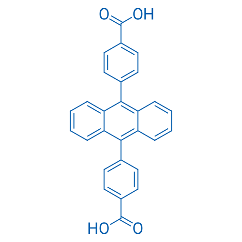 4,4'-(Anthracene-9,10-diyl)dibenzoic acid 1g