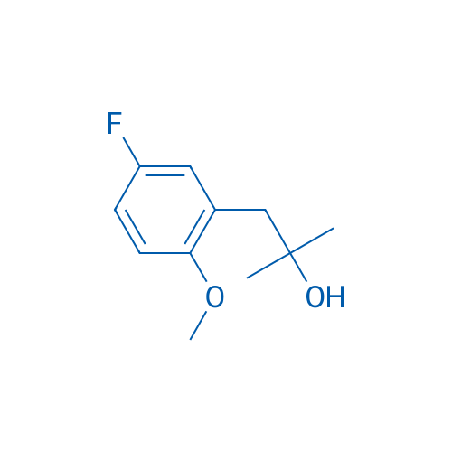 1-(5-Fluoro-2-methoxyphenyl)-2-methylpropan-2-ol 1g