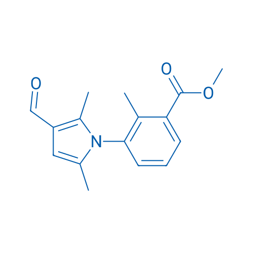 Methyl 3-(3-formyl-2,5-dimethyl-1H-pyrrol-1-yl)-2-methylbenzoate 1g