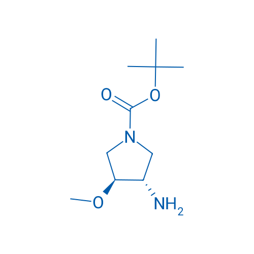 trans-tert-Butyl 3-amino-4-methoxypyrrolidine-1-carboxylate 1g