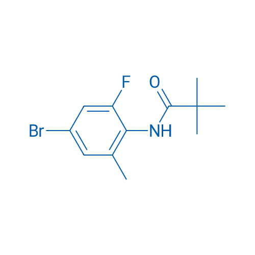 N-(4-Bromo-2-fluoro-6-methylphenyl)pivalamide 1g