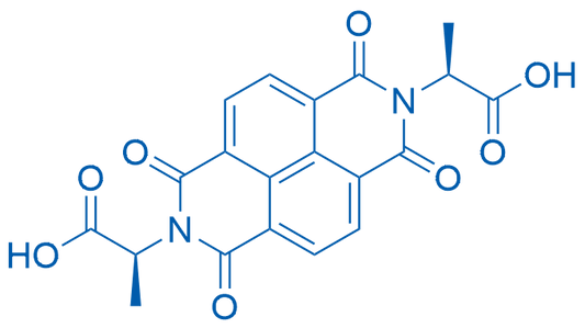 (2S,2'S)-2,2'-(1,3,6,8-Tetraoxo-1,3,6,8-tetrahydrobenzo[lmn][3,8]phenanthroline-2,7-diyl)dipropionic acid 1g