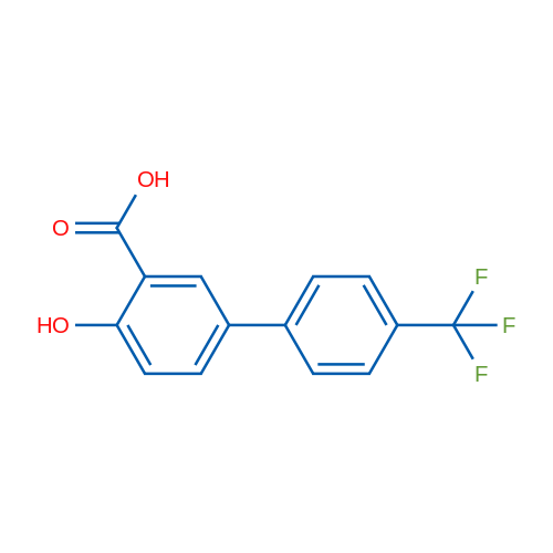 4-Hydroxy-4'-(trifluoromethyl)-[1,1'-biphenyl]-3-carboxylic acid 1g
