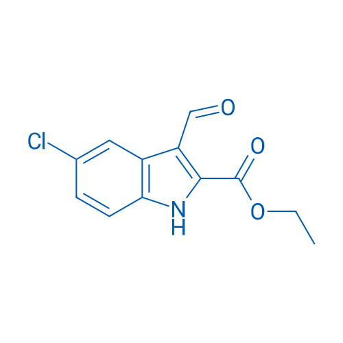Ethyl 5-chloro-3-formyl-1H-indole-2-carboxylate 250mg