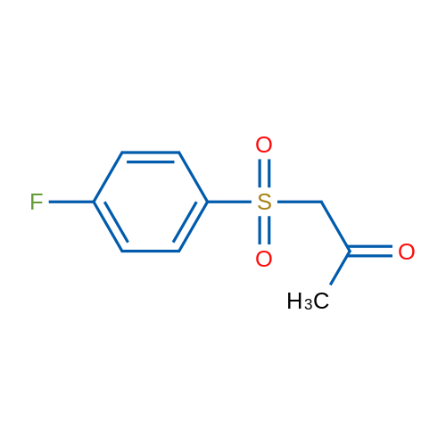 1-((4-Fluorophenyl)sulfonyl)propan-2-one 5g