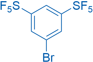 3,5-Bis(pentafluorothio)bromobenzene 1g