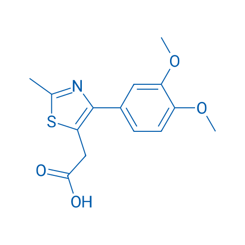 2-(4-(3,4-Dimethoxyphenyl)-2-methylthiazol-5-yl)acetic acid 1g