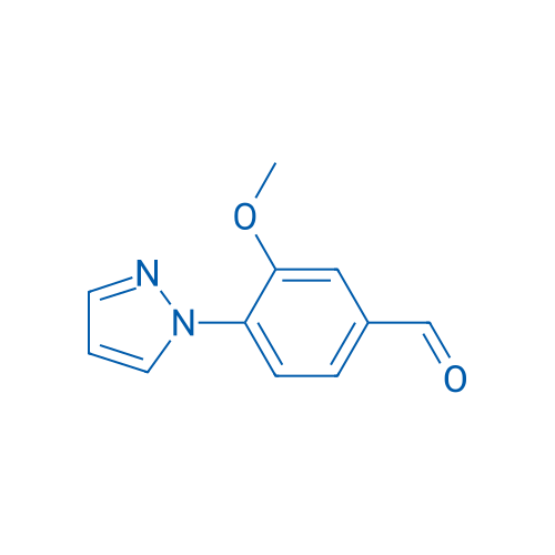 3-Methoxy-4-(1H-pyrazol-1-yl)benzaldehyde 1g