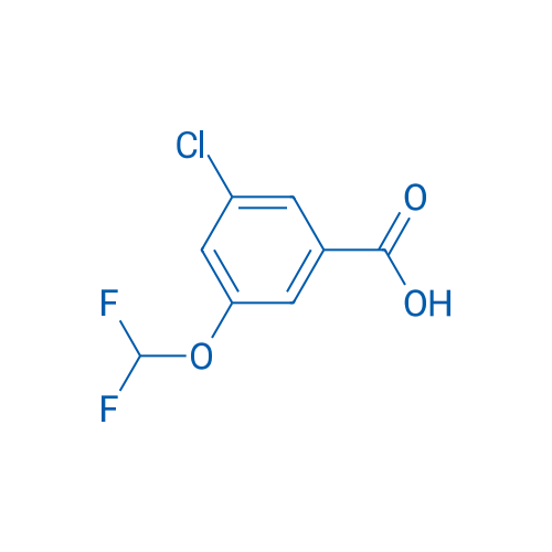 3-Chloro-5-(difluoromethoxy)benzoic acid 100mg