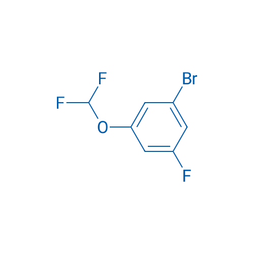 1-Bromo-3-(difluoromethoxy)-5-fluorobenzene 100mg