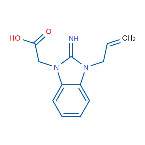2-(3-Allyl-2-imino-2,3-dihydro-1H-benzo[d]imidazol-1-yl)acetic acid 1g