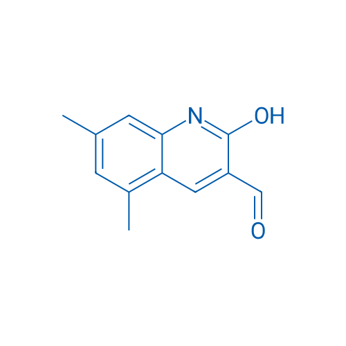 2-Hydroxy-5,7-dimethylquinoline-3-carbaldehyde 1g