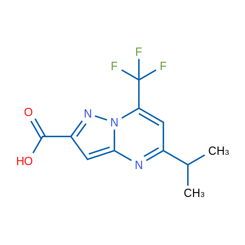5-Isopropyl-7-(trifluoromethyl)pyrazolo[1,5-a]pyrimidine-2-carboxylic acid 1g