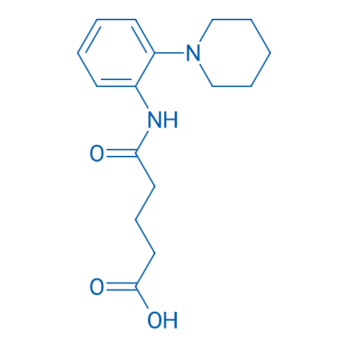 5-Oxo-5-((2-(piperidin-1-yl)phenyl)amino)pentanoic acid 1g