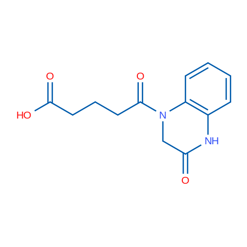 5-Oxo-5-(3-oxo-3,4-dihydroquinoxalin-1(2H)-yl)pentanoic acid 1g