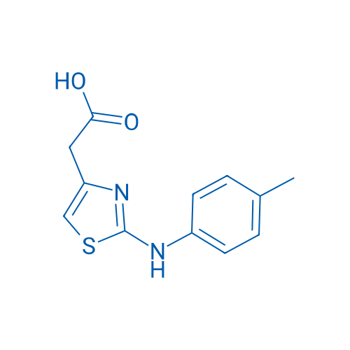 2-(2-(p-Tolylamino)thiazol-4-yl)acetic acid 1g