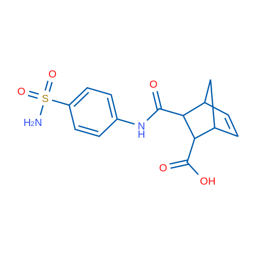 3-((4-Sulfamoylphenyl)carbamoyl)bicyclo[2.2.1]hept-5-ene-2-carboxylic acid 1g