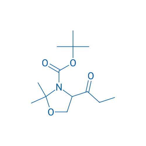 tert-Butyl 2,2-dimethyl-4-propionyloxazolidine-3-carboxylate 1g