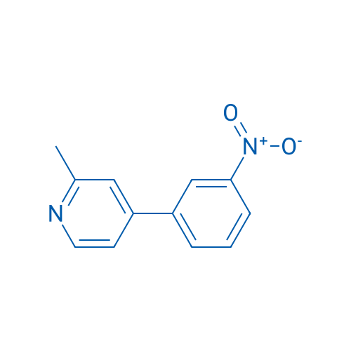 2-Methyl-4-(3-nitrophenyl)pyridine 1g
