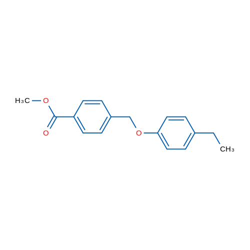 Methyl 4-((4-ethylphenoxy)methyl)benzoate 1g