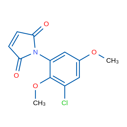 1-(3-Chloro-2,5-dimethoxyphenyl)-1H-pyrrole-2,5-dione 5g