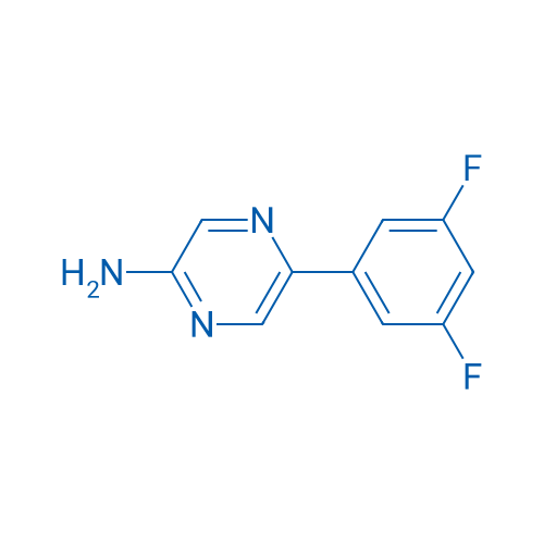 5-(3,5-Difluorophenyl)pyrazin-2-amine 5g
