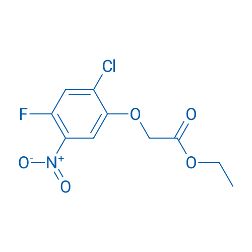 Ethyl 2-(2-chloro-4-fluoro-5-nitrophenoxy)acetate 5g