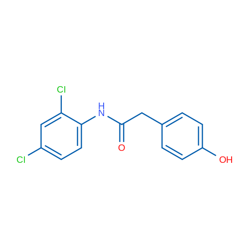 N-(2,4-Dichlorophenyl)-2-(4-hydroxyphenyl)acetamide 1g