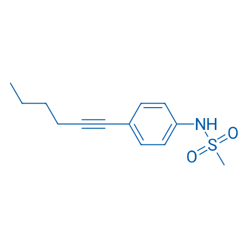 N-[4-(Hex-1-yn-1-yl)phenyl]methanesulfonamide 1g