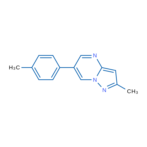 2-Methyl-6-(4-methylphenyl)pyrazolo[1,5-a]pyrimidine 1g