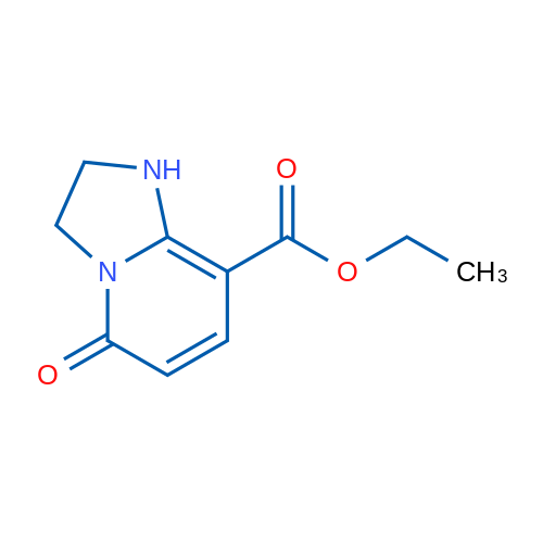 Ethyl 5-oxo-1,2,3,5-tetrahydroimidazo[1,2-a]pyridine-8-carboxylate 250mg