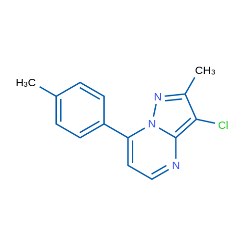 3-Chloro-2-methyl-7-(4-methylphenyl)pyrazolo[1,5-a]pyrimidine 10mg