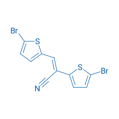 (E)-2,3-Bis(5-bromothiophen-2-yl)acrylonitrile 100mg