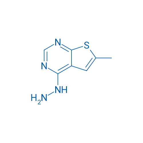 4-Hydrazinyl-6-methylthieno[2,3-d]pyrimidine 1g