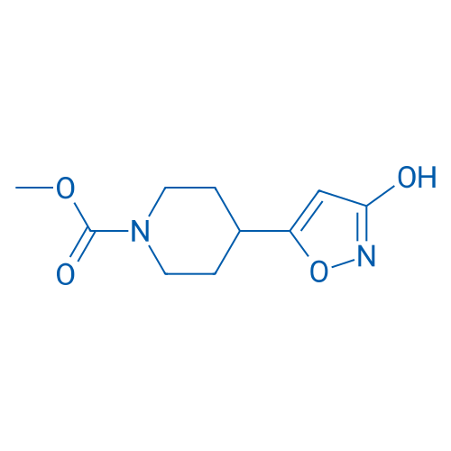 Methyl 4-(3-hydroxyisoxazol-5-yl)piperidine-1-carboxylate 250mg