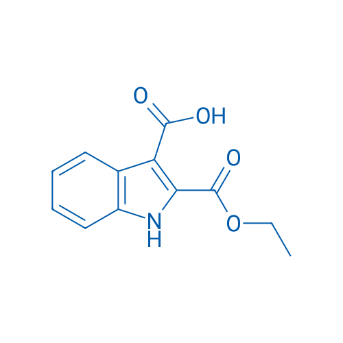 2-(Ethoxycarbonyl)-1H-indole-3-carboxylic acid 100mg