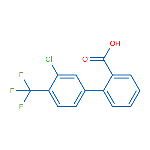 3'-Chloro-4'-(trifluoromethyl)-[1,1'-biphenyl]-2-carboxylic acid 1g