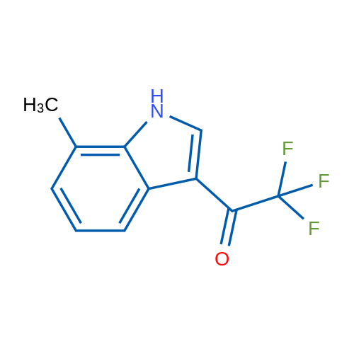 2,2,2-Trifluoro-1-(7-methyl-1H-indol-3-yl)ethan-1-one 250mg