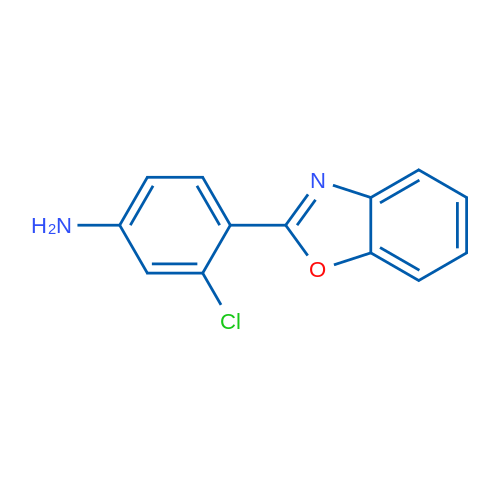 4-(Benzo[d]oxazol-2-yl)-3-chloroaniline 1g