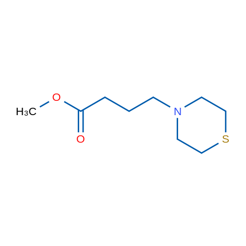 Methyl 4-thiomorpholinobutanoate 250mg