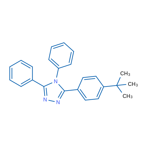 3-(4-(tert-Butyl)phenyl)-4,5-diphenyl-4H-1,2,4-triazole 1g