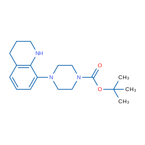 tert-Butyl 4-(1,2,3,4-tetrahydroquinolin-8-yl)piperazine-1-carboxylate 1g
