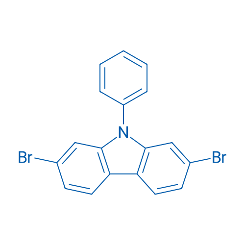 2,7-Dibromo-9-phenyl-9H-carbazole 250mg