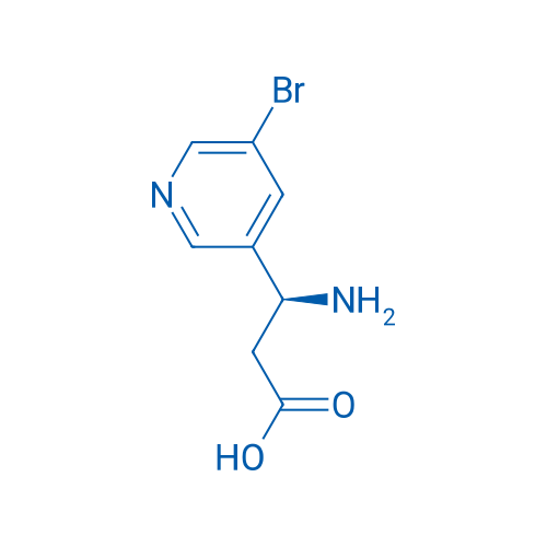 (3S)-3-amino-3-(5-bromopyridin-3-yl)propanoic acid 1g