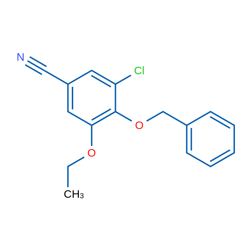 4-(Benzyloxy)-3-chloro-5-ethoxybenzonitrile 1g