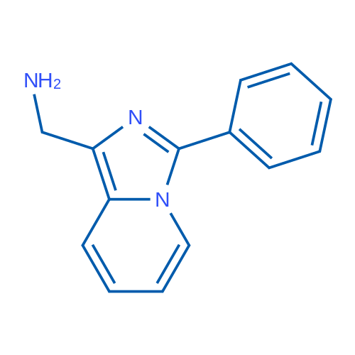 (3-Phenylimidazo[1,5-a]pyridin-1-yl)methanamine 1g